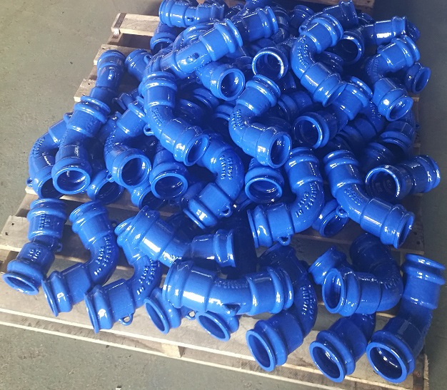Accesorios de hierro d��ctil para tubo de PVC