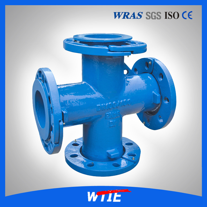 Cross with loose flange