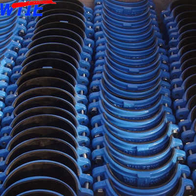 Saddle clamp for PVC/PE pipe