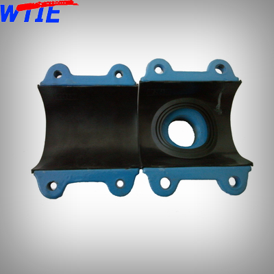 Saddle clamp for PVC/PE pipe